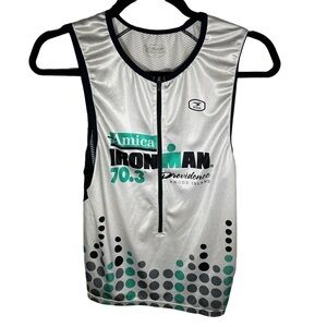 Sugoi PROVIDENCE RHODE ISLAND IRONMAN 70.3 Cycling Jersey & Shorts Women's Large